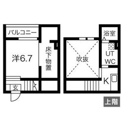 ナゴヤドーム前矢田駅 徒歩4分 2階の物件間取画像